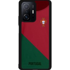 Coque Xiaomi 11T - Silicone rigide noir Maillot de football Portugal 2022