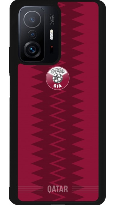 Xiaomi 11T Case Hülle - Silikon schwarz Qatar 2026 personalisierbares Fussballtrikot
