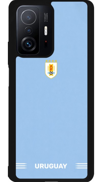 Xiaomi 11T Case Hülle - Silikon schwarz Uruguay 2026 personalisierbares Fussballtrikot