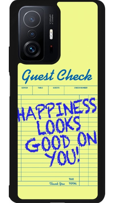 Xiaomi 11T Case Hülle - Silikon schwarz Guest check 2026