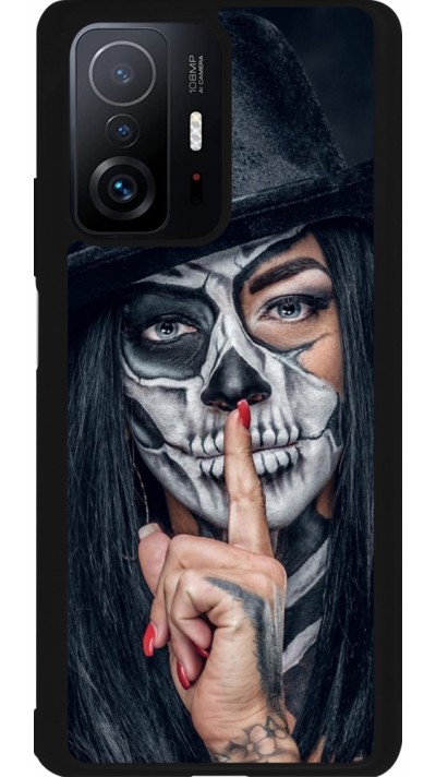 Coque Xiaomi 11T - Silicone rigide noir Halloween 18 19