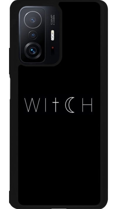 Coque Xiaomi 11T - Silicone rigide noir Halloween 22 witch word