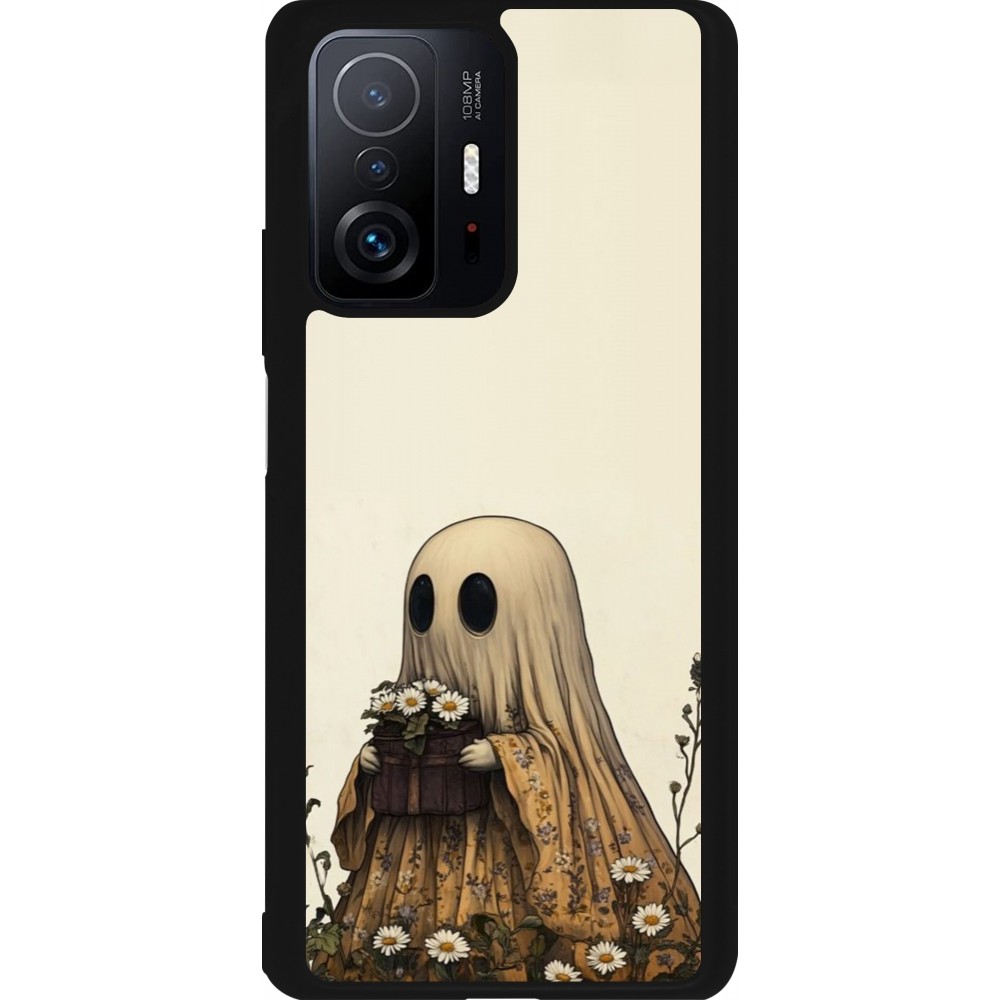 Xiaomi 11T Case Hülle - Silikon schwarz Halloween 2025 Ghost gardener