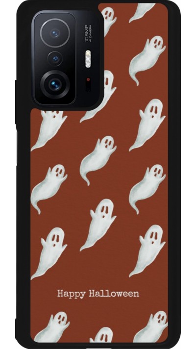 Xiaomi 11T Case Hülle - Silikon schwarz Halloween 2025 Pattern of ghosts