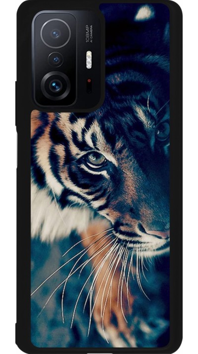 Coque Xiaomi 11T - Silicone rigide noir Incredible Lion