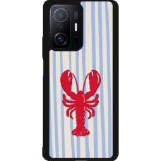 Coque Xiaomi 11T - Silicone rigide noir Red lobster 2026