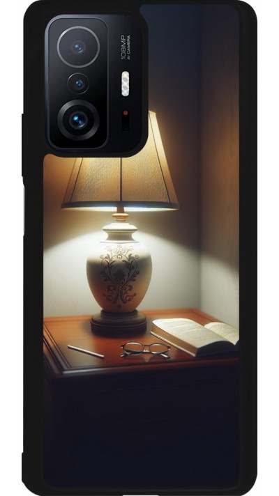 Xiaomi 11T Case Hülle - Silikon schwarz Mitternachtsleuchten