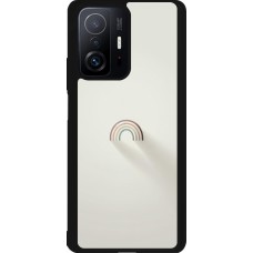 Coque Xiaomi 11T - Silicone rigide noir Mini Rainbow Minimal