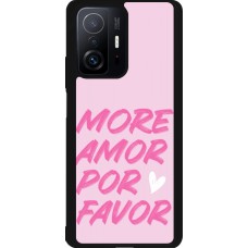 Coque Xiaomi 11T - Silicone rigide noir More amor porfavor