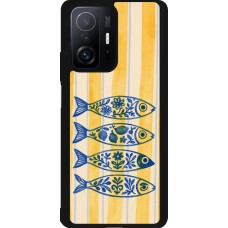 Xiaomi 11T Case Hülle - Silikon schwarz Portuguese fish 2026