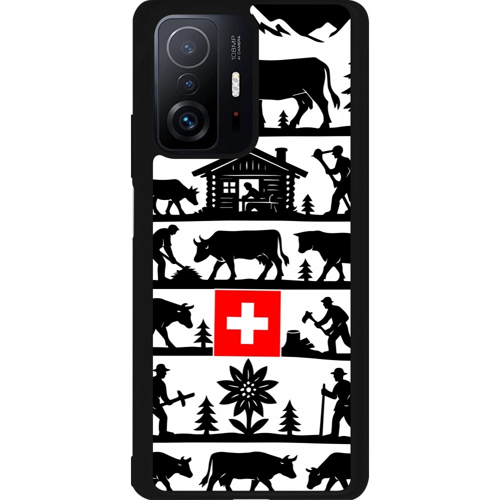 Xiaomi 11T Case Hülle - Silikon schwarz Poya Schweiz 1
