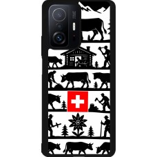 Xiaomi 11T Case Hülle - Silikon schwarz Poya Schweiz 1
