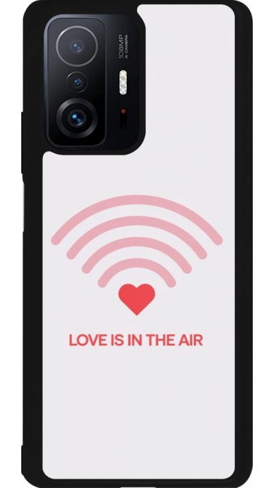 Coque Xiaomi 11T - Silicone rigide noir Saint Valentines Day 26 Love is in the air
