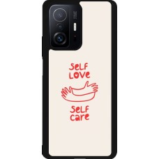Coque Xiaomi 11T - Silicone rigide noir Saint Valentines Day 26 Self love self care