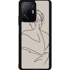 Xiaomi 11T Case Hülle - Silikon schwarz Salnikova 05