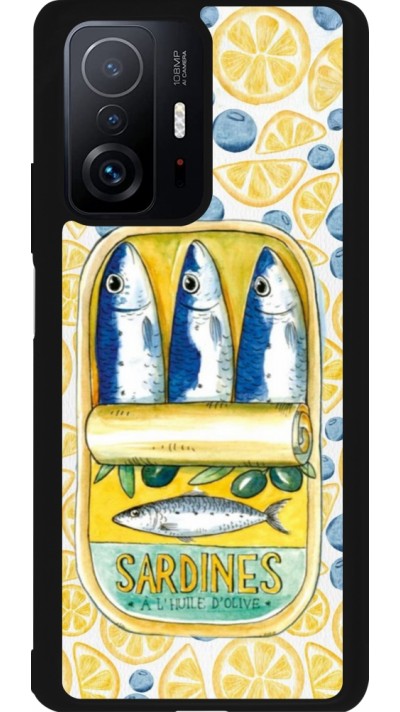 Xiaomi 11T Case Hülle - Silikon schwarz Sardines in oil 2026