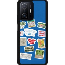 Xiaomi 11T Case Hülle - Silikon schwarz Seals of the Dominican Republic DTMF