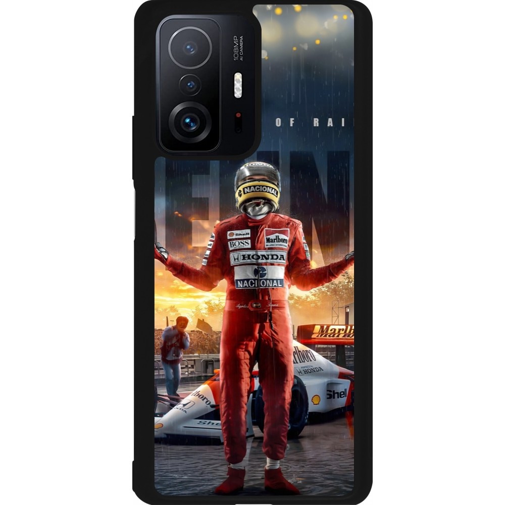 Coque Xiaomi 11T - Silicone rigide noir Senna The King of Rain