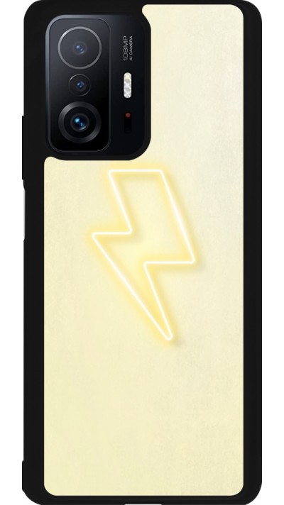 Coque Xiaomi 11T - Silicone rigide noir Spring 23 power on