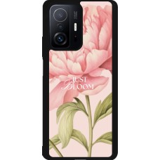 Coque Xiaomi 11T - Silicone rigide noir Just Bloom Spring 2026