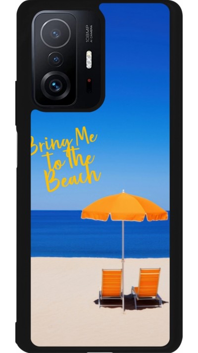 Coque Xiaomi 11T - Silicone rigide noir Summer 2025 Bring me to the beach