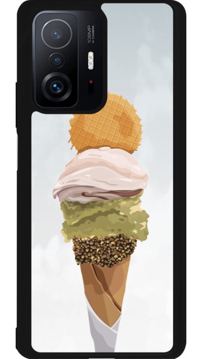 Coque Xiaomi 11T - Silicone rigide noir Summer 2025 Cornet