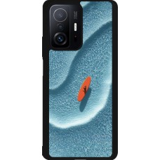 Xiaomi 11T Case Hülle - Silikon schwarz Orange surf Summer 2026