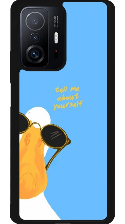 Xiaomi 11T Case Hülle - Silikon schwarz Tell me about yourself Summer 2026