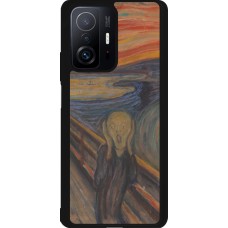 Coque Xiaomi 11T - Silicone rigide noir Tableau art - Le Cri - Edvard Munch
