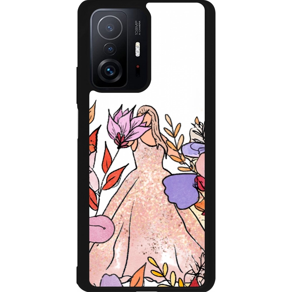 Xiaomi 11T Case Hülle - Silikon schwarz Taylor Swift Sketch - White