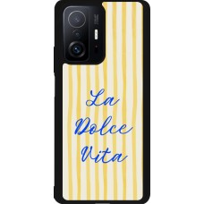 Xiaomi 11T Case Hülle - Silikon schwarz The good life 2026