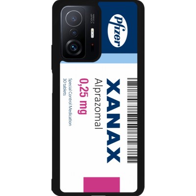 Coque Xiaomi 11T - Silicone rigide noir Xanax Alprazolam 2025