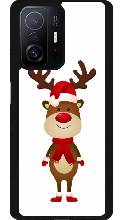 Coque Xiaomi 11T - Silicone rigide noir Christmas 22 reindeer