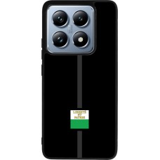 Coque Xiaomi 14T Pro - Silicone rigide noir Canton VD noir