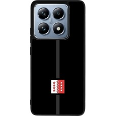 Coque Xiaomi 14T Pro - Silicone rigide noir Canton VS noir