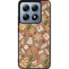 Coque Xiaomi 14T Pro - Silicone rigide noir Christmas 25 Pattern Ginger Cookie
