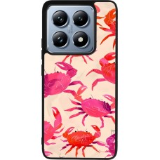 Xiaomi 14T Pro Case Hülle - Silikon schwarz Crabs Paint