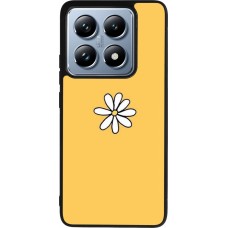 Coque Xiaomi 14T Pro - Silicone rigide noir Easter 2023 daisy