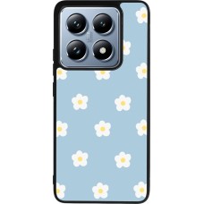 Coque Xiaomi 14T Pro - Silicone rigide noir Easter 2024 daisy flower
