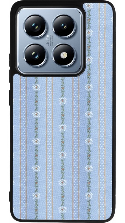 Coque Xiaomi 14T Pro - Silicone rigide noir Edelweiss