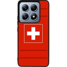 Xiaomi 14T Pro Case Hülle - Silikon schwarz Euro 2020 Switzerland