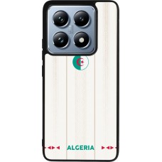 Coque Xiaomi 14T Pro - Silicone rigide noir Maillot de football Algérie 2026 personnalisable