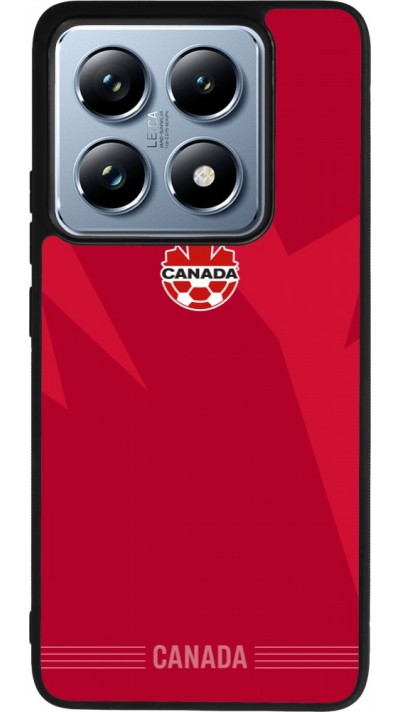 Xiaomi 14T Pro Case Hülle - Silikon schwarz Kanada 2026 personalisierbares Fussballtrikot
