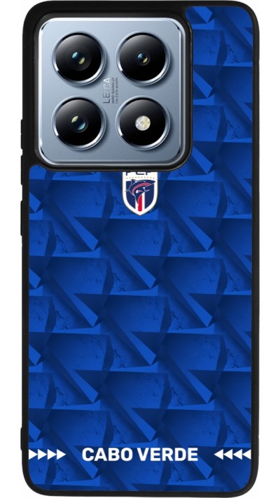 Coque Xiaomi 14T Pro - Silicone rigide noir Maillot de football Cap-Vert 2026 personnalisable