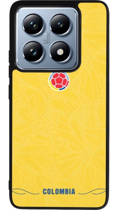 Xiaomi 14T Pro Case Hülle - Silikon schwarz Kolumbien 2026 personalisierbares Fussballtrikot