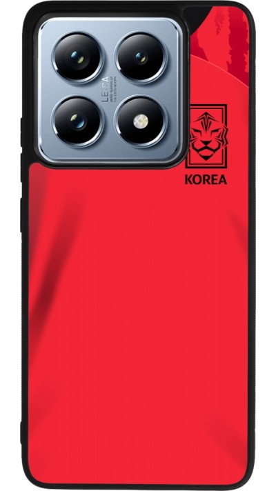 Xiaomi 14T Pro Case Hülle - Silikon schwarz Südkorea 2022 personalisierbares Fussballtrikot