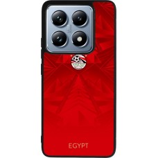Xiaomi 14T Pro Case Hülle - Silikon schwarz Ägypten 2026 personalisierbares Fussballtrikot