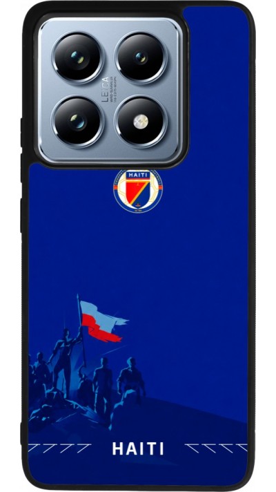 Coque Xiaomi 14T Pro - Silicone rigide noir Maillot de football Haiti 2026 personnalisable