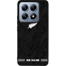Xiaomi 14T Pro Case Hülle - Silikon schwarz Neuseeland 2026 personalisierbares Fussballtrikot