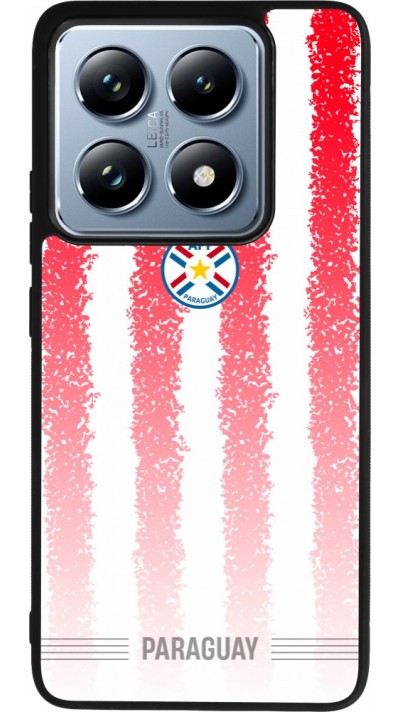 Xiaomi 14T Pro Case Hülle - Silikon schwarz Paraguay 2026 personalisierbares Fussballtrikot
